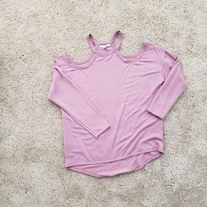 Express Colder Shoulder Top